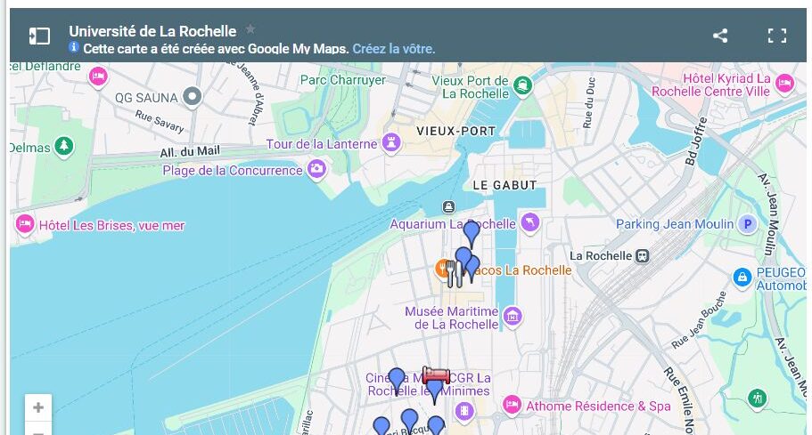 Contacts et plan d’accès