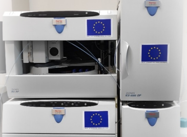 Chromatographie ionique haute performance et chromatographie haute performance par échange d’anions avec détection ampérométrique pulsée - Agrandir l'image 5 sur 8, fenêtre modale